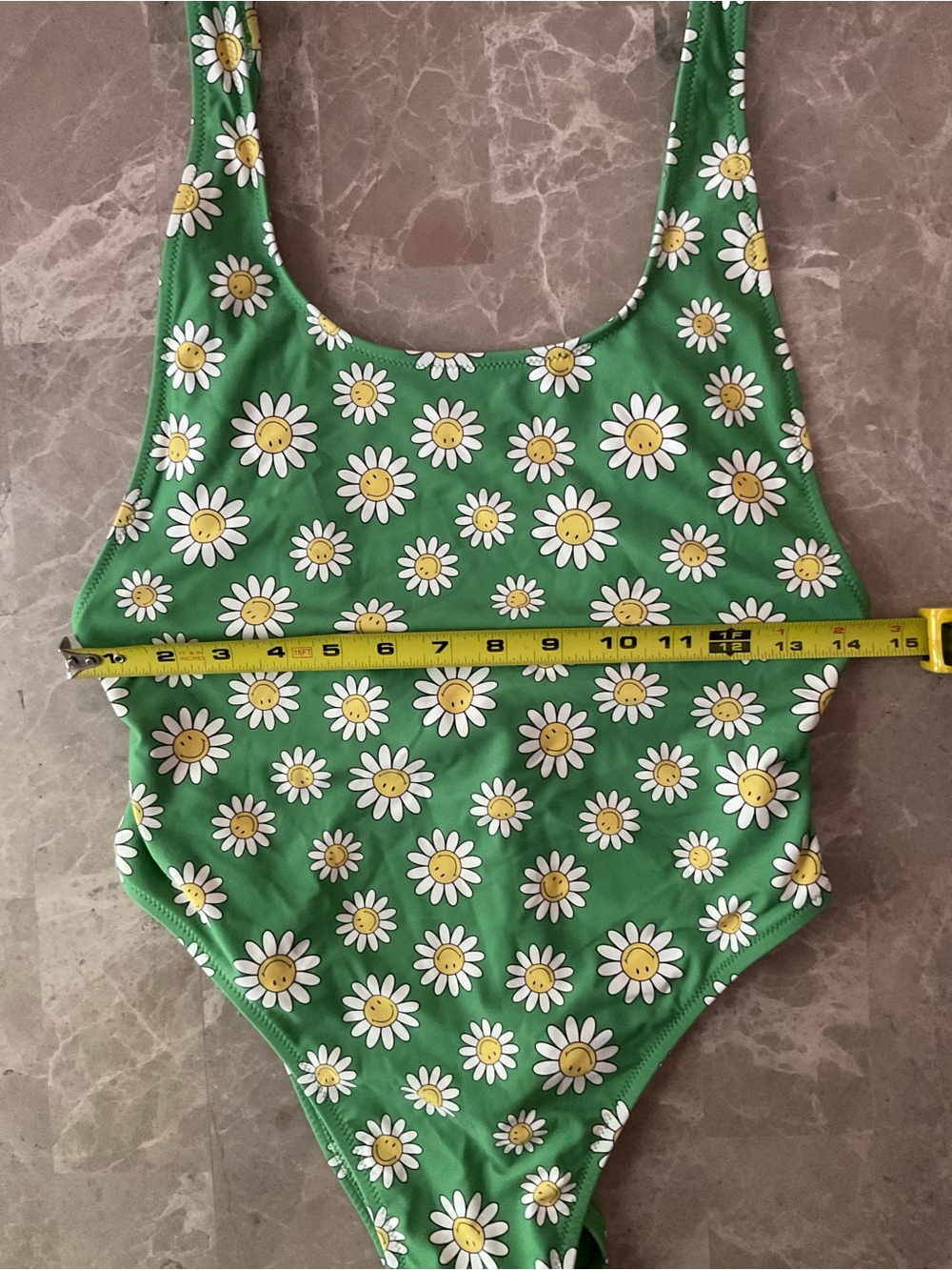 Aerie Smiley® Birthday Scoop Cheekiest One Piece Swimsuit Sz M Beachy NWT New - Picture 6 of 8